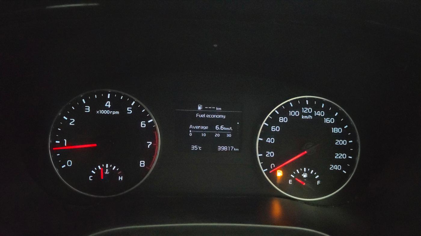 2021 KIA SELTOS GTX (O) 1.4 PETROL, Petrol, Manual, 39,793 km, Odometer Image