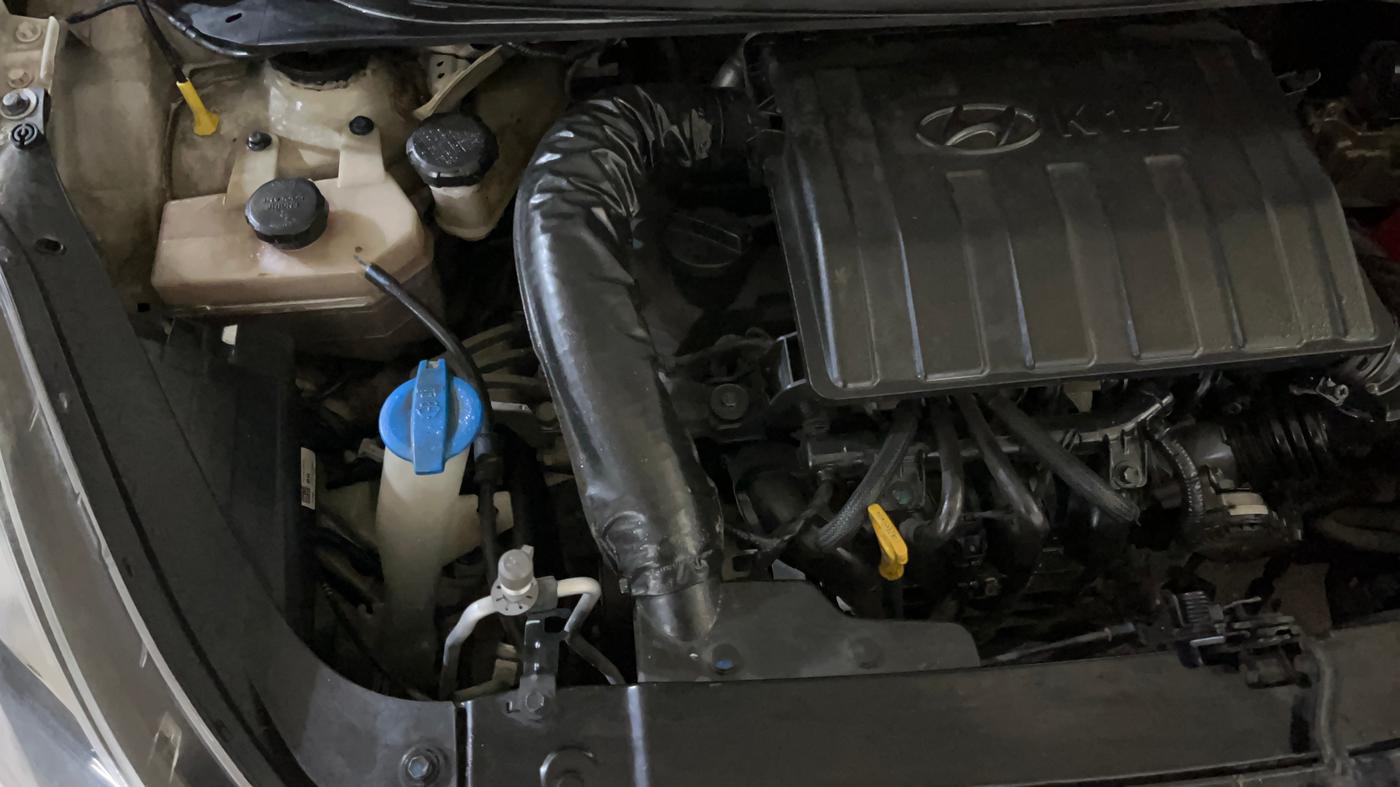 2021 Hyundai AURA S 1.2 CNG, CNG, Manual, 1,08,024 km, Engine View - Right