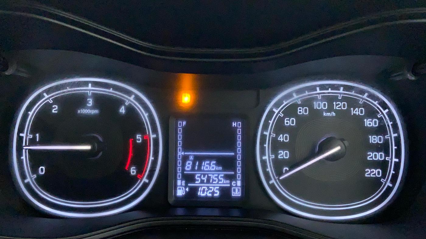 2018 Maruti Vitara Brezza VDI, Diesel, Manual, 55,493 km, Odometer Image