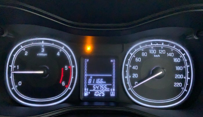 2018 Maruti Vitara Brezza VDI, Diesel, Manual, 55,493 km, Odometer Image