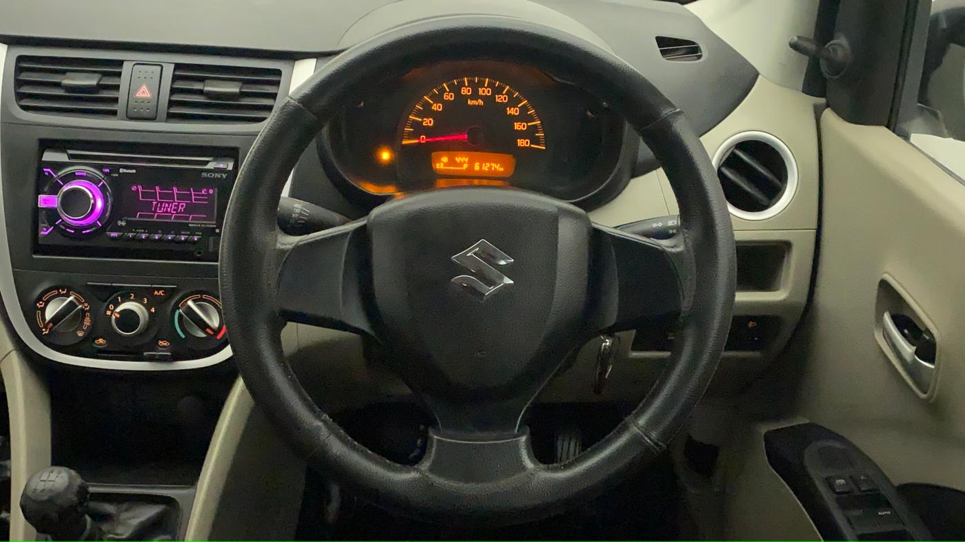 2016 Maruti Celerio VXI, Petrol, Manual, 61,274 km, Steering Wheel Close Up