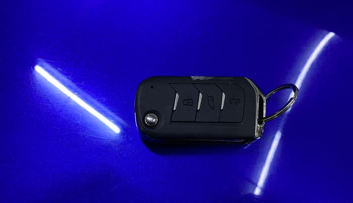 2021 Mahindra XUV700 AX 7 LUXURY D AT 7 STR, Diesel, Automatic, 54,384 km, Key Close Up