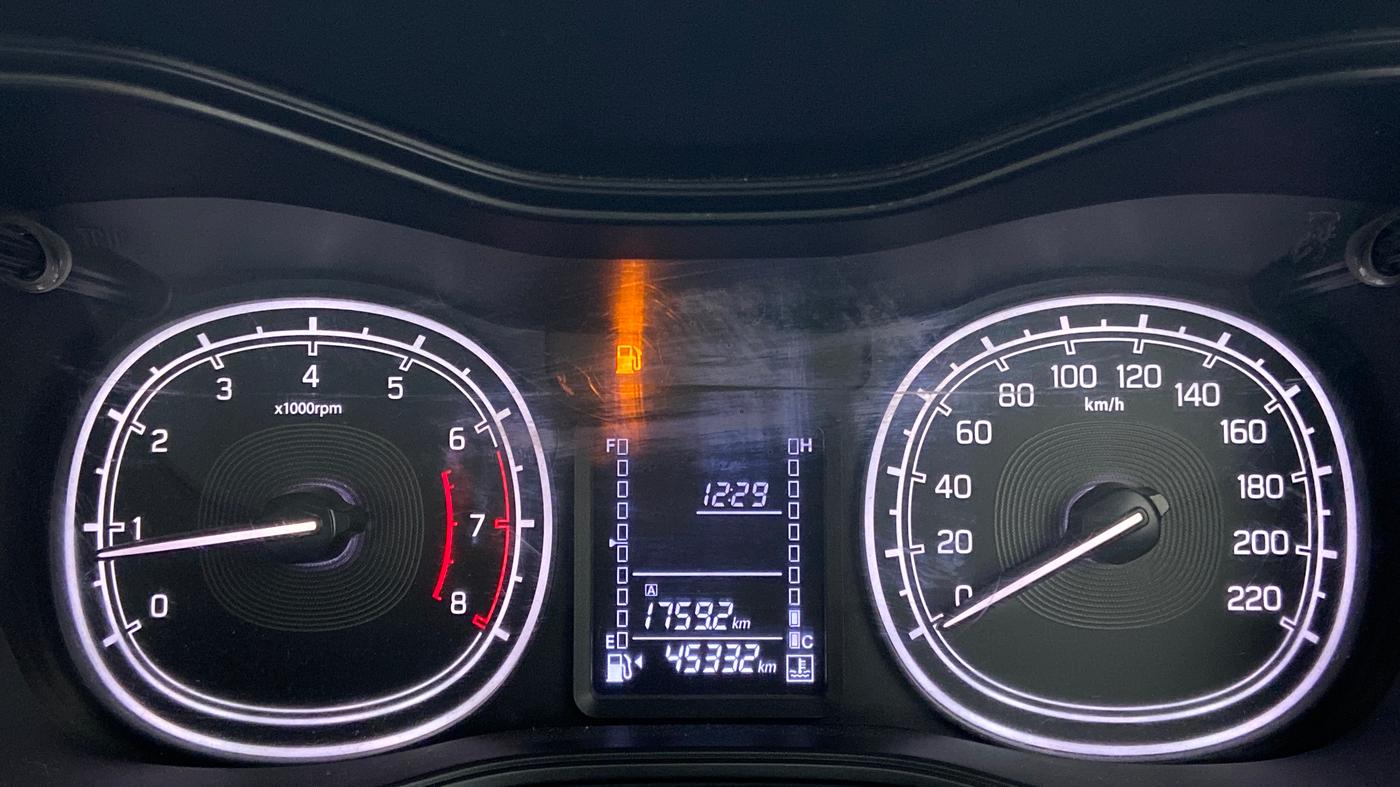 2021 Maruti Vitara Brezza LXI, Petrol, Manual, 45,332 km, Odometer Image