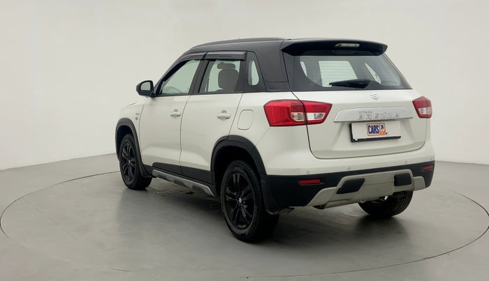2019 Maruti Vitara Brezza ZDI AMT, Diesel, Automatic, 17,637 km, Left Back Diagonal