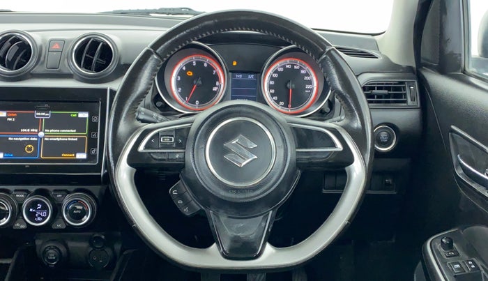 2018 Maruti Swift ZXI PLUS, Petrol, Manual, 66,906 km, Steering Wheel Close Up