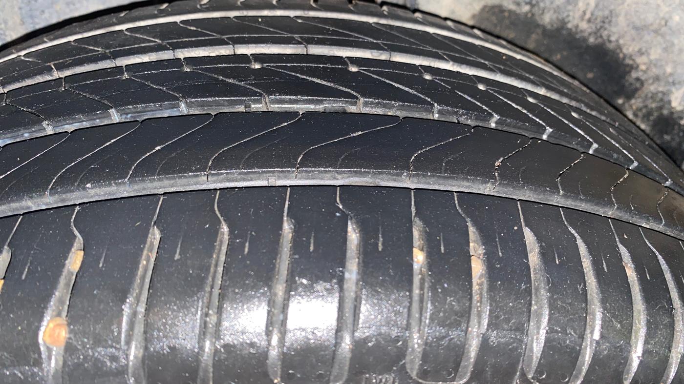 2021 Volkswagen T-ROC 1.5 TSI AT, Petrol, Automatic, 79,886 km, Left Rear Tyre Tread