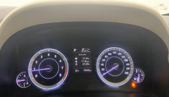 2020 Hyundai Creta SX IVT 1.5 PETROL, Petrol, Automatic, 99,463 km, Odometer Image