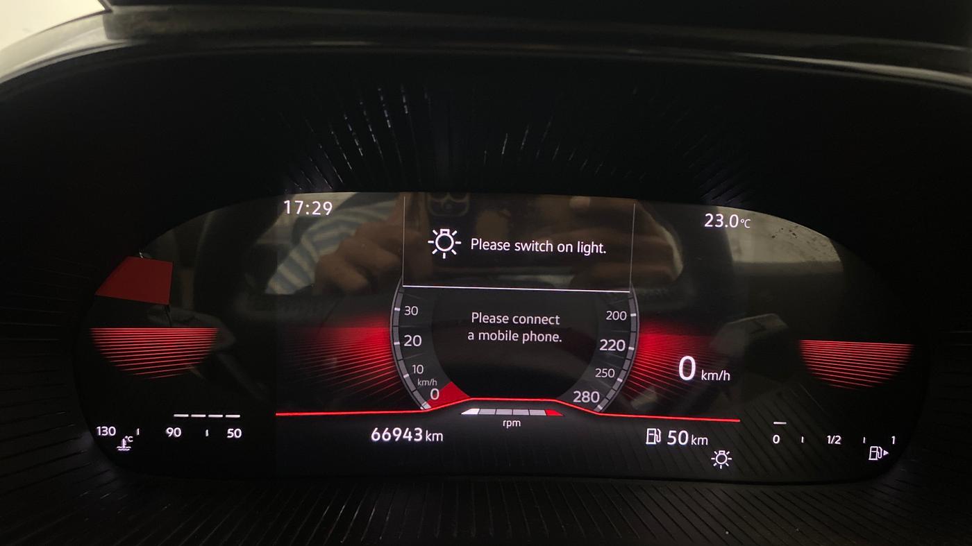 2022 Skoda SLAVIA STYLE 1.0L TSI MT, Petrol, Manual, 66,940 km, Odometer Image