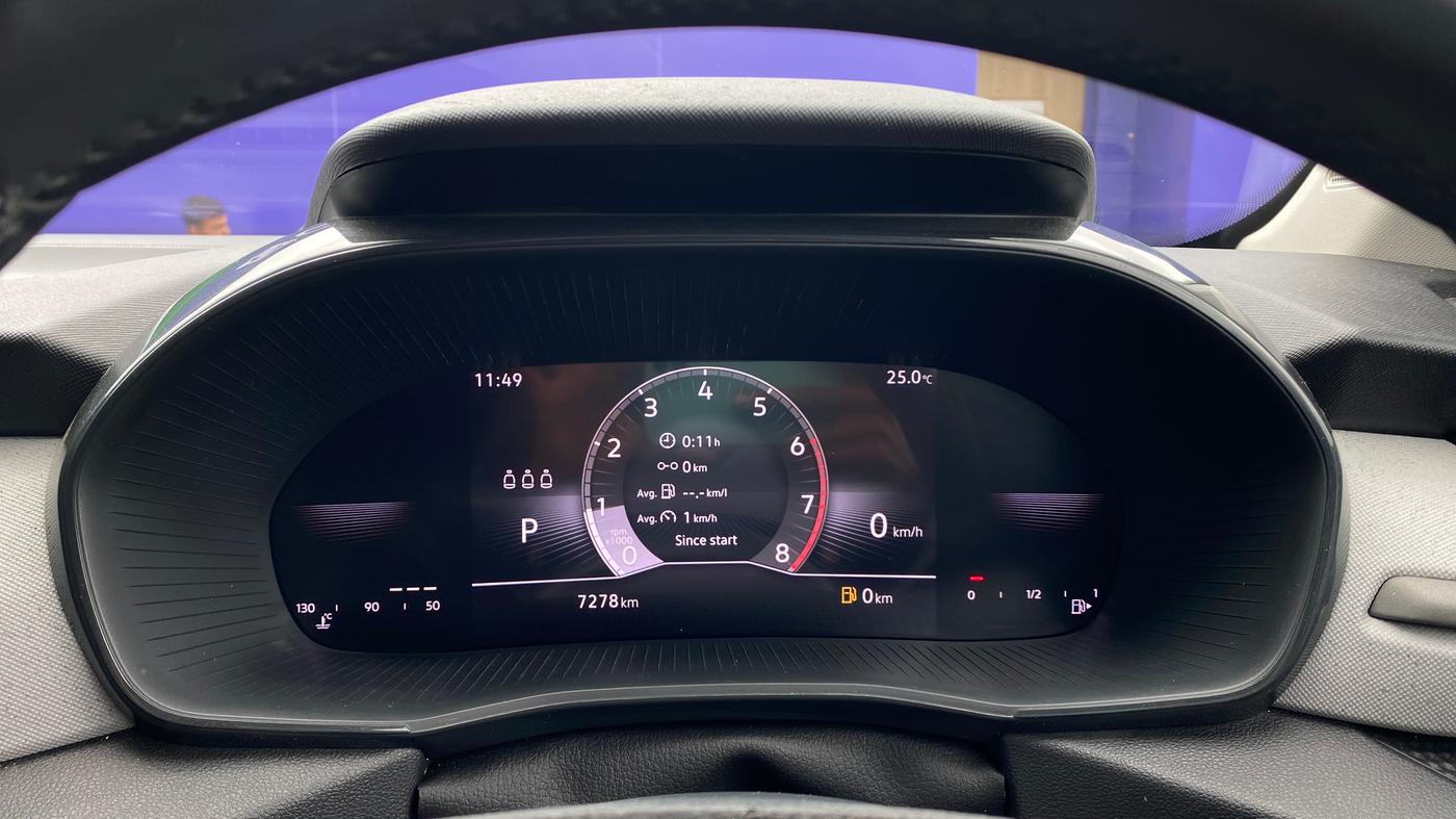 2025 Skoda Kylaq Signature Plus AT, Petrol, Automatic, 7,274 km, Odometer Image