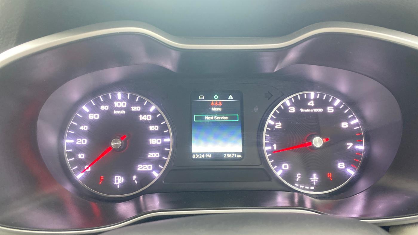 2024 MG ASTOR Sprint 1.5 MT (Ivory), Petrol, Manual, 23,670 km, Odometer Image
