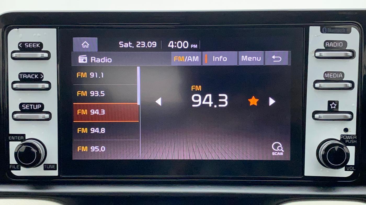 2021 KIA SONET HTX 1.0 IMT, Petrol, Manual, 15,437 km, Infotainment System