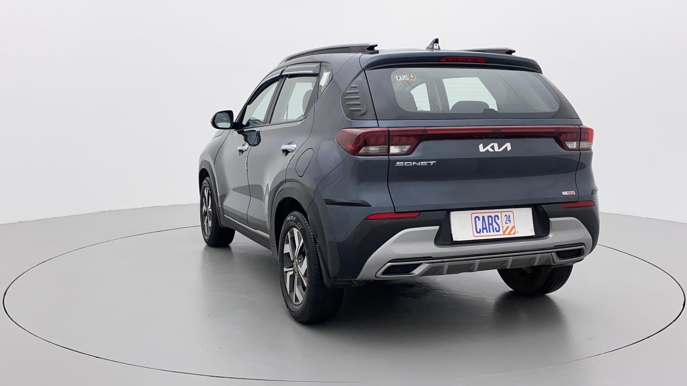 2021 KIA SONET HTX 1.0 IMT, Petrol, Manual, 15,437 km, Left Back Diagonal