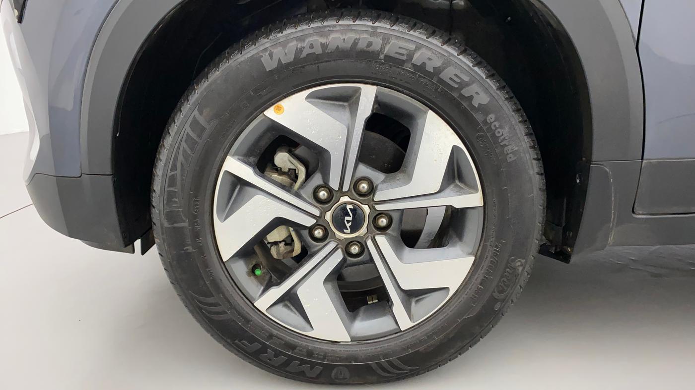 2021 KIA SONET HTX 1.0 IMT, Petrol, Manual, 15,437 km, Left Front Wheel