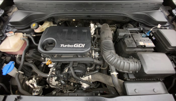 2021 KIA SONET HTX 1.0 IMT, Petrol, Manual, 15,437 km, Open Bonet