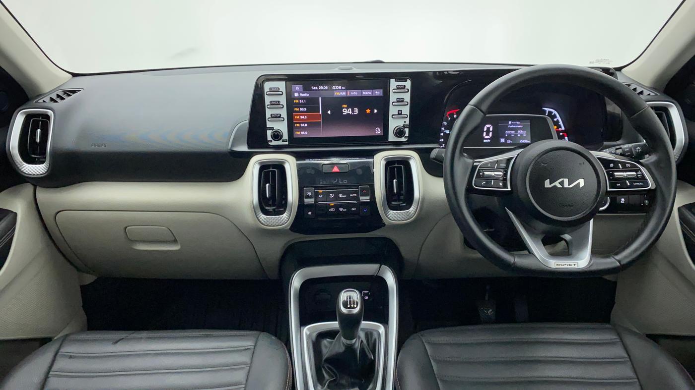 2021 KIA SONET HTX 1.0 IMT, Petrol, Manual, 15,437 km, Dashboard
