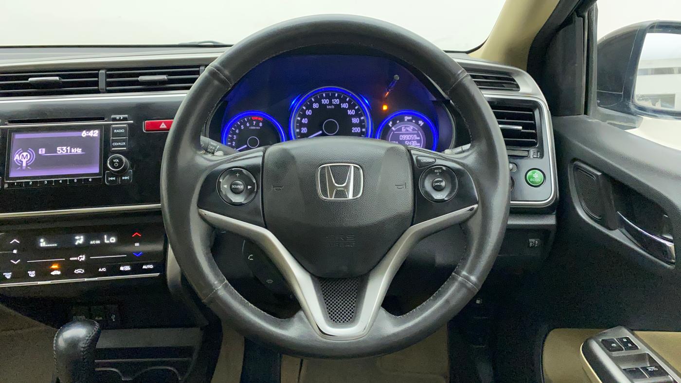2015 Honda City 1.5L I-VTEC VX CVT, Petrol, Automatic, 99,059 km, Steering Wheel Close Up