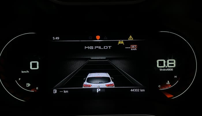2022 MG ASTOR SAVVY 1.5 CVT S RED, Petrol, Automatic, 44,293 km, Odometer Image