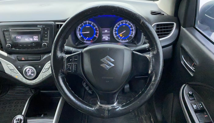 2018 Maruti Baleno DELTA PETROL 1.2, Petrol, Manual, 63,296 km, Steering Wheel Close Up