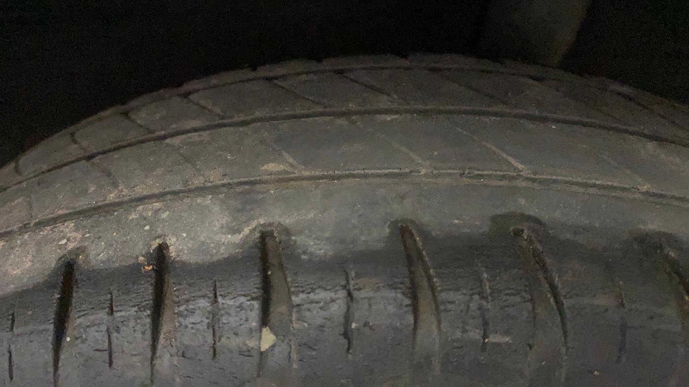 2021 Datsun Go A, Petrol, Manual, 58,654 km, Left Rear Tyre Tread