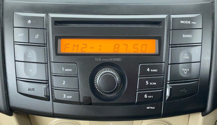 2012 Maruti Swift Dzire VXI, Petrol, Manual, 57,146 km, Infotainment System