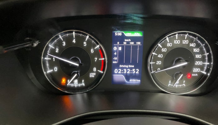 2023 Maruti Baleno  ZETA CNG 1.2L, CNG, Manual, 45,511 km, Odometer Image