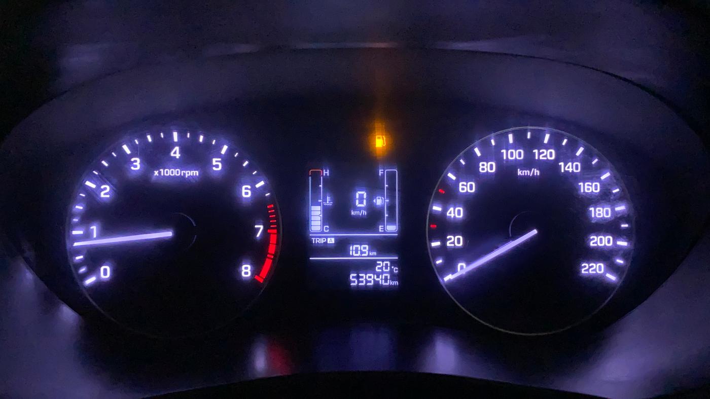 2016 Hyundai Elite i20 MAGNA 1.2, Petrol, Manual, 53,863 km, Odometer Image