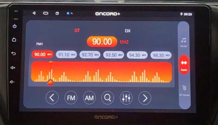 2023 Tata TIGOR XMA PETROL, Petrol, Automatic, 6,789 km, Infotainment System