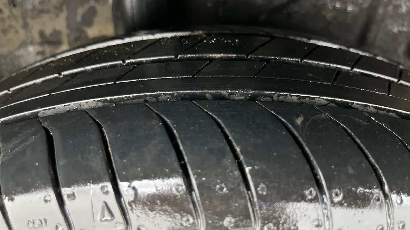 2021 Honda Amaze 1.2L I-VTEC VX CVT, Petrol, Automatic, 62,265 km, Right Rear Tyre Tread