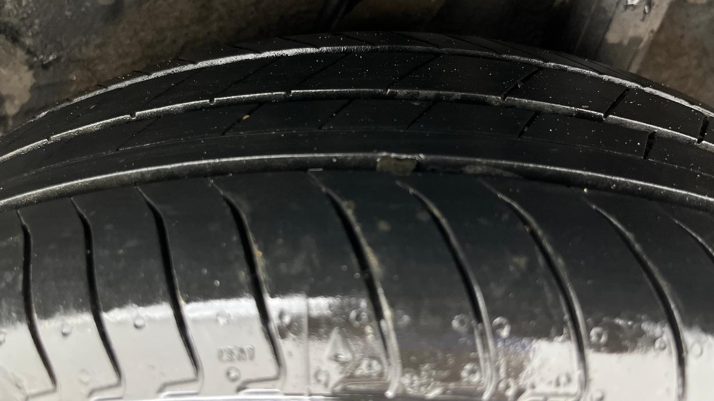 2021 Honda Amaze 1.2L I-VTEC VX CVT, Petrol, Automatic, 62,265 km, Left Rear Tyre Tread