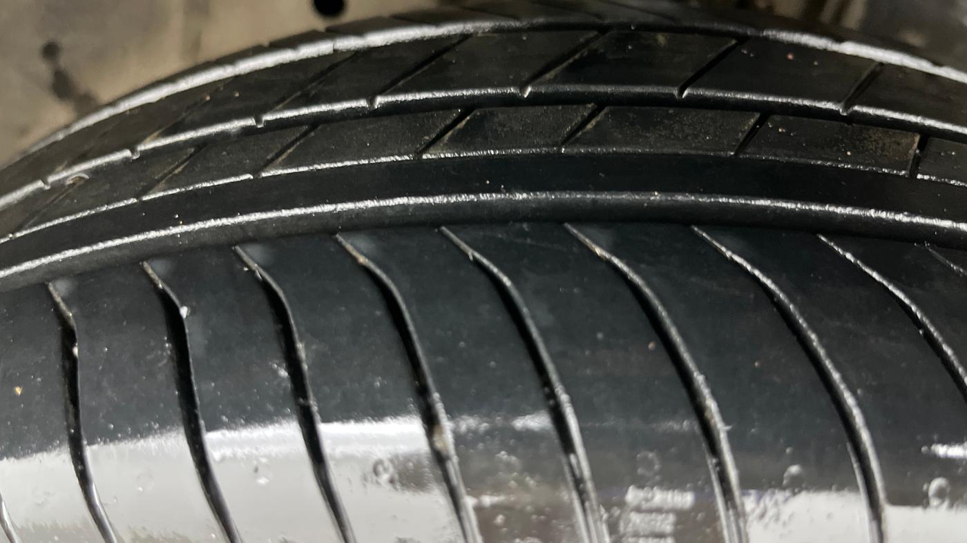 2021 Honda Amaze 1.2L I-VTEC VX CVT, Petrol, Automatic, 62,265 km, Right Front Tyre Tread