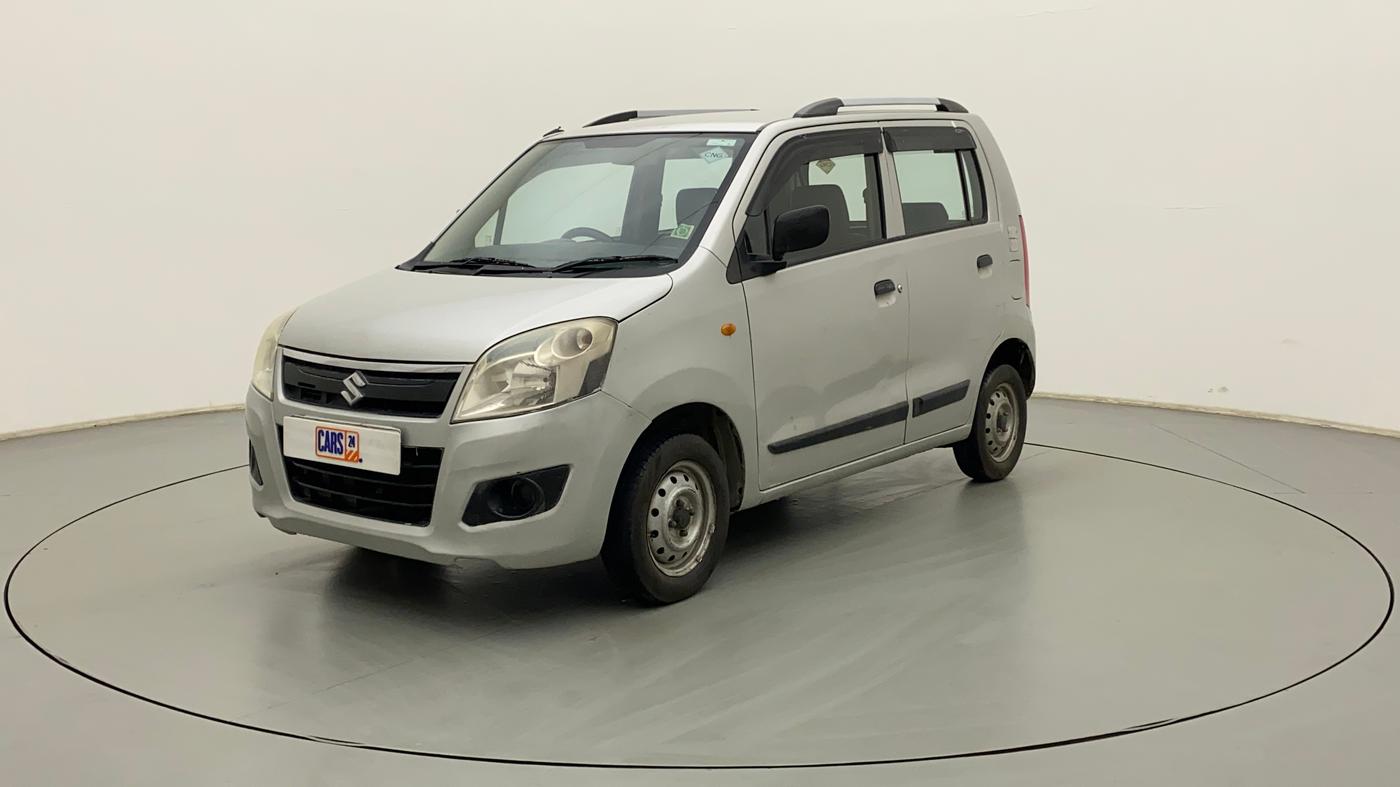 2017 Maruti Wagon R 1.0 LXI CNG, CNG, Manual, 98,707 km, Left Front Diagonal