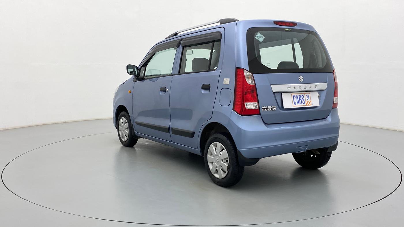 2018 Maruti Wagon R 1.0 LXI CNG, CNG, Manual, 8,962 km, Left Back Diagonal