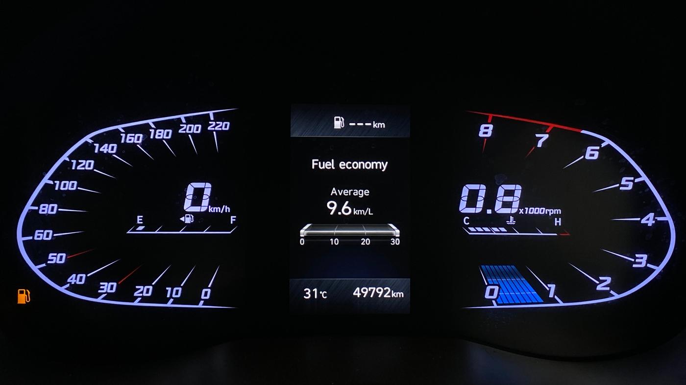 2021 Hyundai Verna SX (O)1.5 VTVT, Petrol, Manual, 49,789 km, Odometer Image