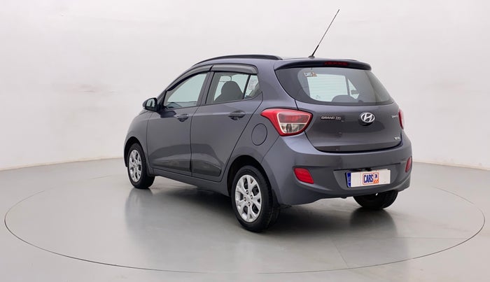 2015 Hyundai Grand i10 SPORTZ 1.2 KAPPA VTVT, Petrol, Manual, 31,234 km, Left Back Diagonal