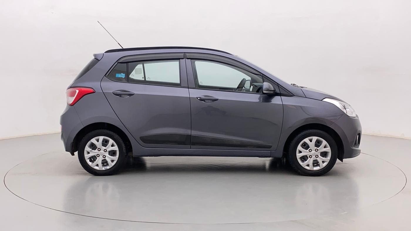 2015 Hyundai Grand i10 SPORTZ 1.2 KAPPA VTVT, Petrol, Manual, 31,234 km, Right Side View