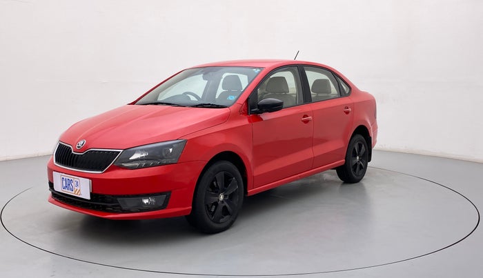 2017 Skoda Rapid Style 1.5 TDI AT, Diesel, Automatic, 54,132 km, Left Front Diagonal