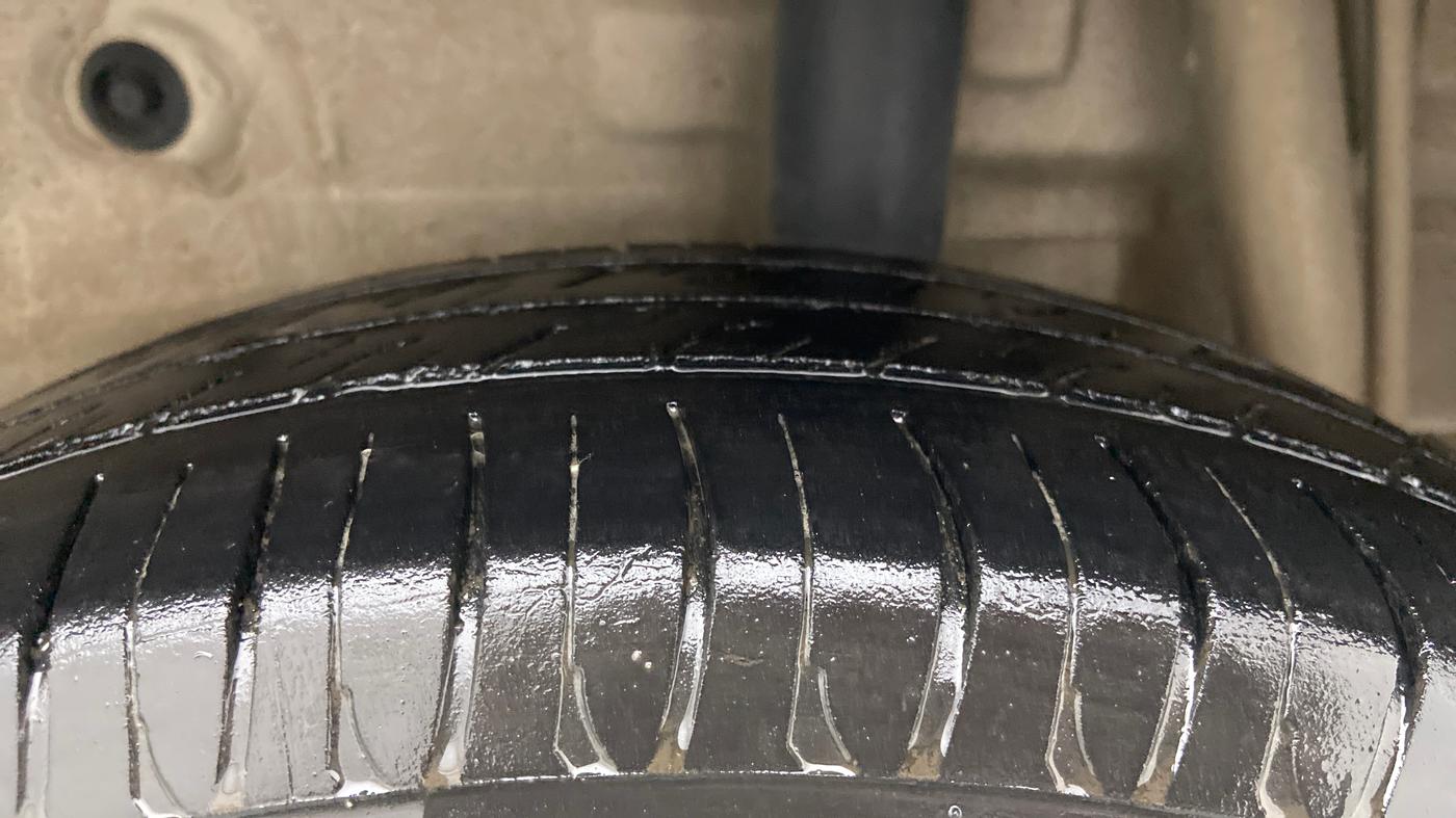 2016 Maruti Celerio VXI, Petrol, Manual, 97,726 km, Left Rear Tyre Tread