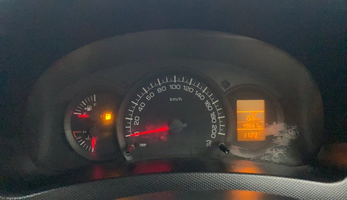 2015 Maruti Swift LXI, Petrol, Manual, 49,628 km, Odometer Image
