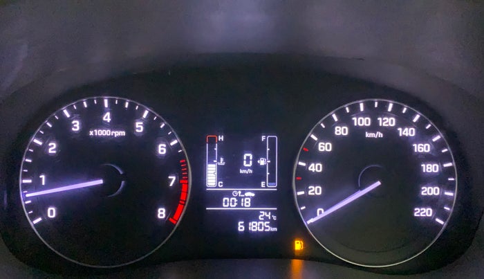 2016 Hyundai Creta SX PLUS 1.6 PETROL, Petrol, Manual, 61,936 km, Odometer Image