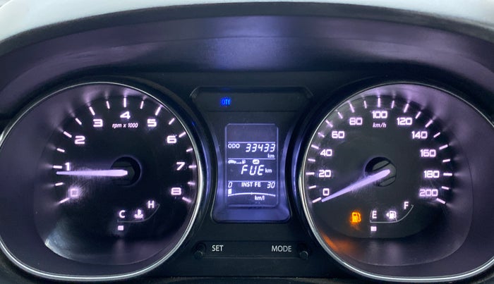 2018 Tata Tiago XZ PETROL, Petrol, Manual, 33,433 km, Odometer Image