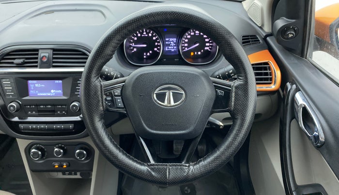 2018 Tata Tiago XZ PETROL, Petrol, Manual, 33,433 km, Steering Wheel Close Up