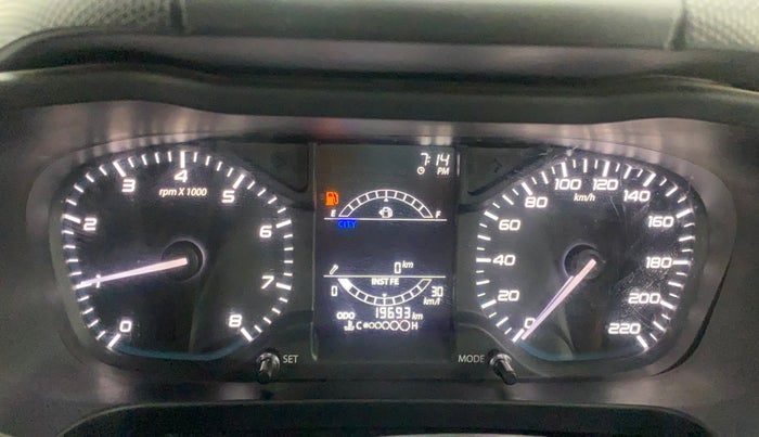 2023 Tata ALTROZ XM PLUS SUNROOF, Petrol, Manual, 19,692 km, Odometer Image
