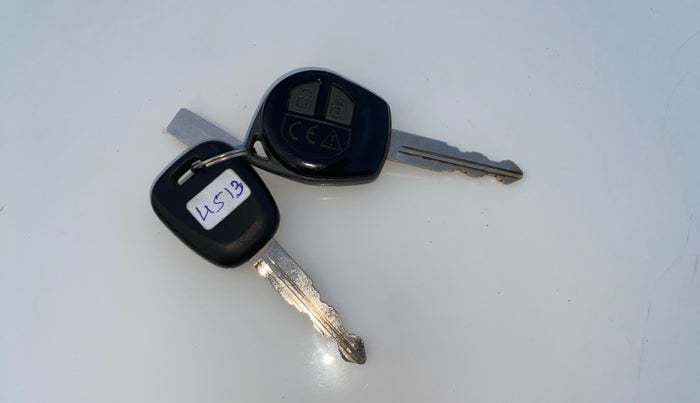 2020 Maruti S PRESSO VXI+, Petrol, Manual, 45,957 km, Key Close Up