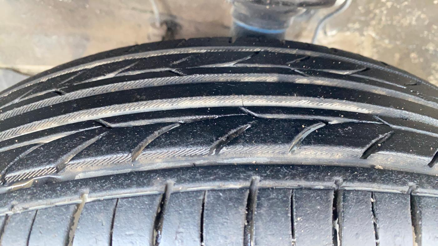 2020 Maruti S PRESSO VXI+, Petrol, Manual, 45,957 km, Left Front Tyre Tread