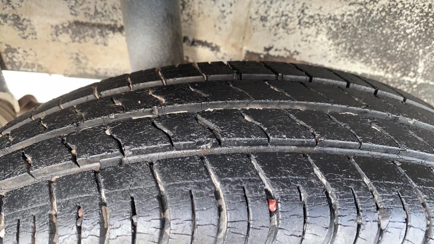 2020 Maruti S PRESSO VXI+, Petrol, Manual, 45,957 km, Right Rear Tyre Tread