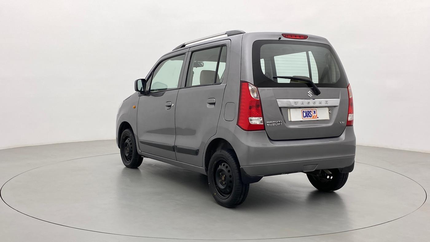 2017 Maruti Wagon R 1.0 VXI, Petrol, Manual, 40,990 km, Left Back Diagonal