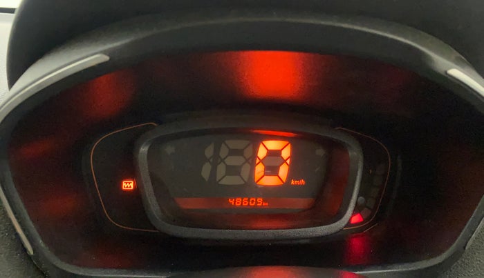 2017 Renault Kwid CLIMBER 1.0, Petrol, Manual, 48,587 km, Odometer Image