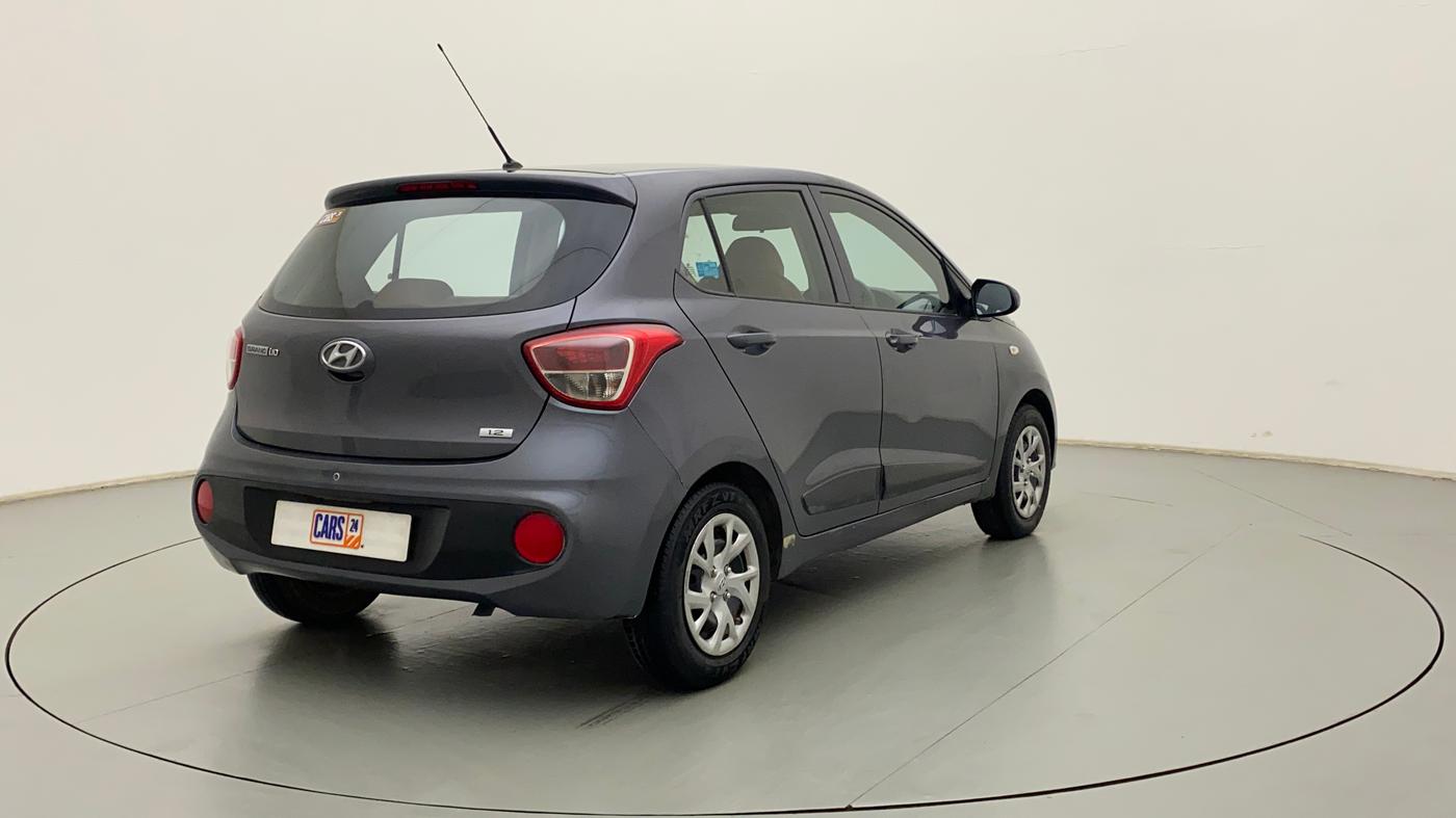 2017 Hyundai Grand i10 MAGNA 1.2 KAPPA VTVT, CNG, Manual, 73,491 km, Right Back Diagonal