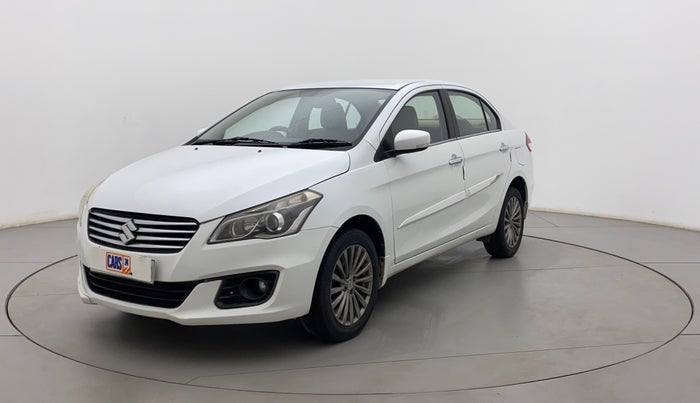 2016 Maruti Ciaz ZXI+, Petrol, Manual, 80,506 km, Left Front Diagonal