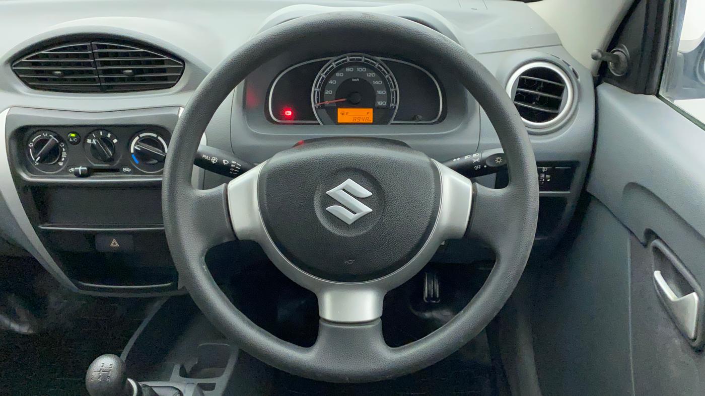 2013 Maruti Alto 800 LXI, Petrol, Manual, 9,008 km, Steering Wheel Close Up